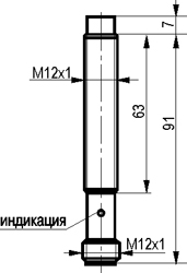 Габариты ISN EC24A-02G-4-LS27